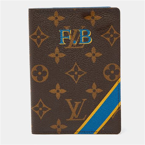 replica louis vuitton camo passport cover